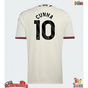 Manchester United Matheus Cunha #10 Replica Third Stadium Shirt 2026-27 Short Sleeve
